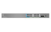 Grandstream GWN7802P Pro Enterprise 16-Port Gigabit Layer 2++ Managed PoE/PoE++ Switch with 2x SFP+ Uplink Ports